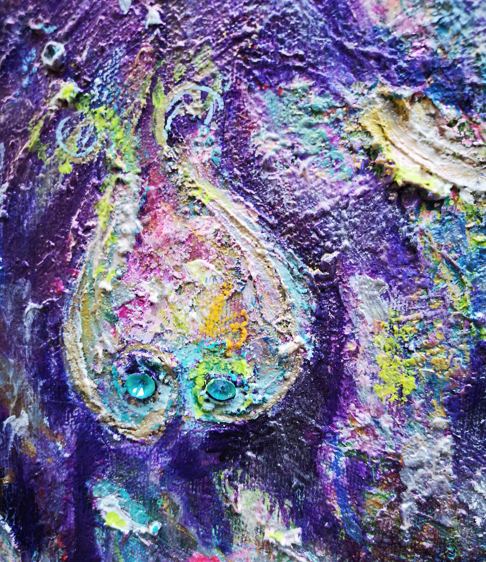 detail obrazu Purple